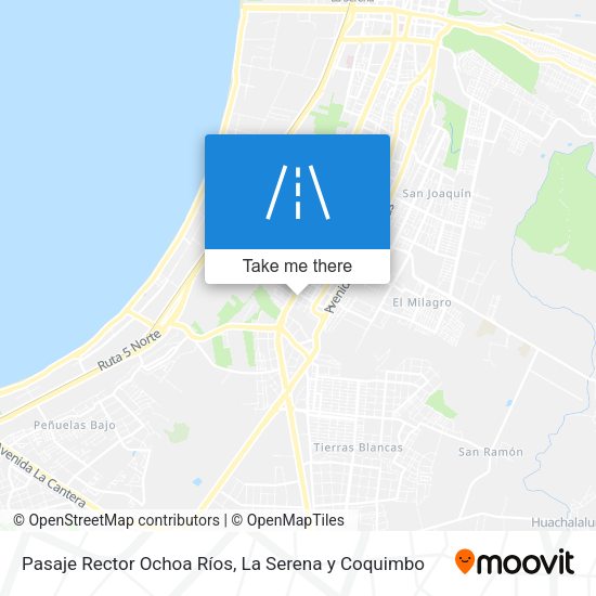 Pasaje Rector Ochoa Ríos map