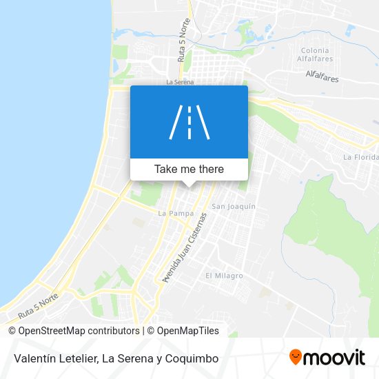 Valentín Letelier map