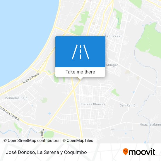 José Donoso map
