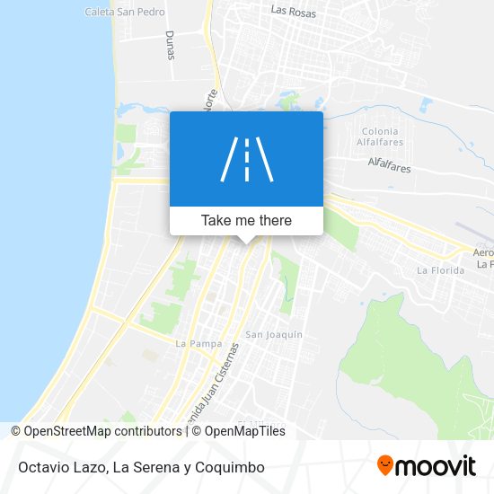Octavio Lazo map