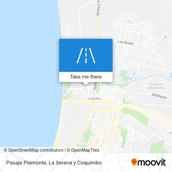 Mapa de Pasaje Piamonte