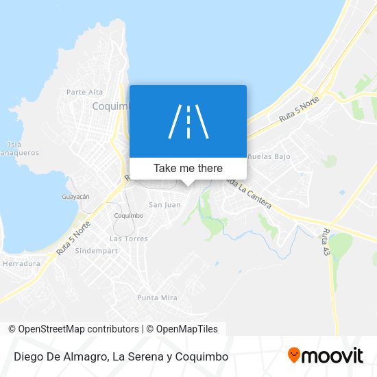 Mapa de Diego De Almagro