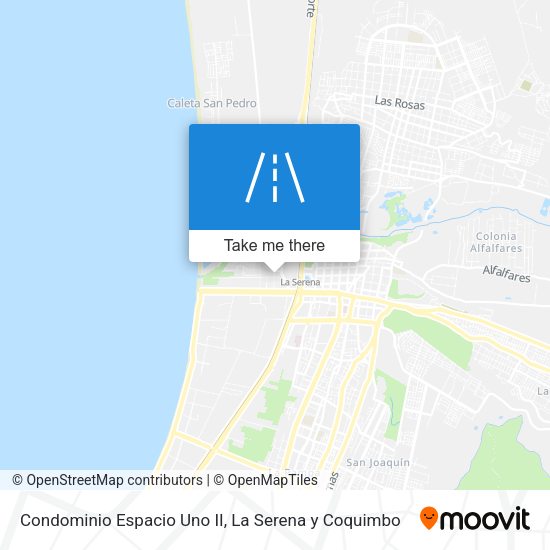 Mapa de Condominio Espacio Uno II