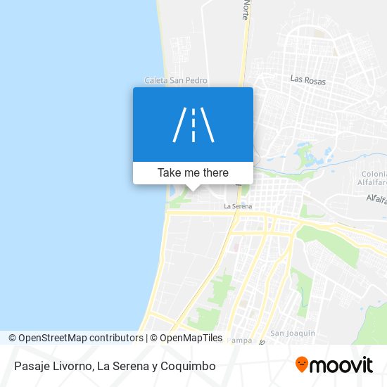 Mapa de Pasaje Livorno