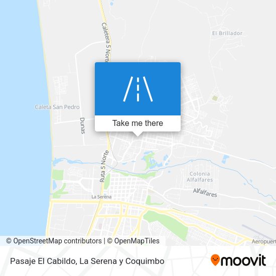 Mapa de Pasaje El Cabildo