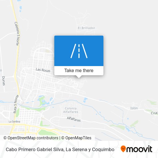 Cabo Primero Gabriel Silva map