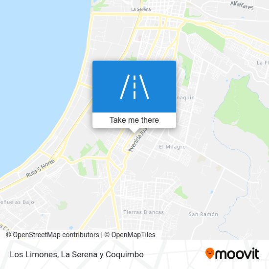 Los Limones map