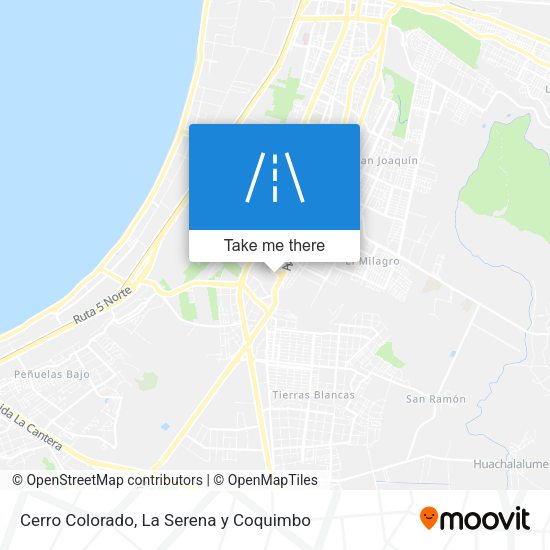Cerro Colorado map