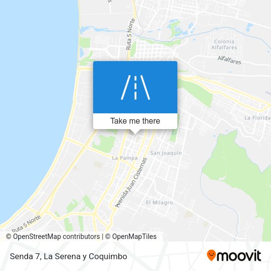 Mapa de Senda 7