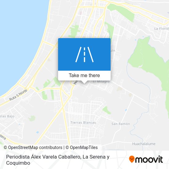 Periodista Álex Varela Caballero map