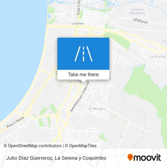 Julio Díaz Guerreroç map