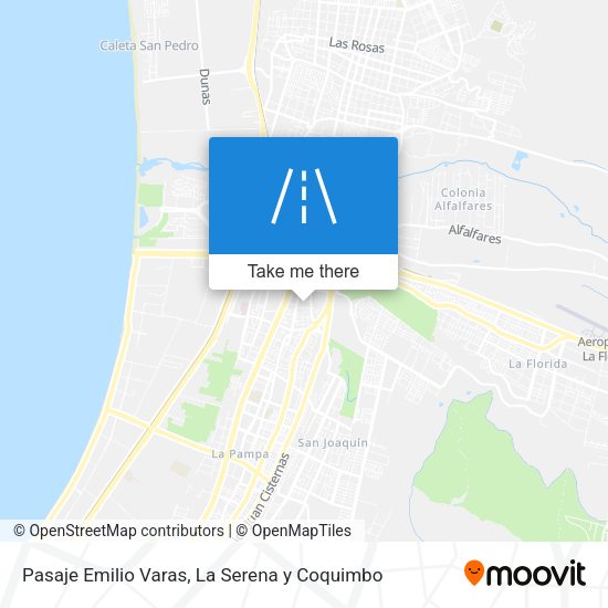 Pasaje Emilio Varas map