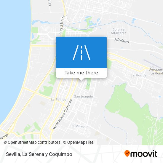 Sevilla map