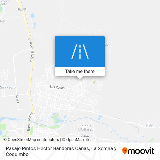 Pasaje Pintos Héctor Banderas Cañas map