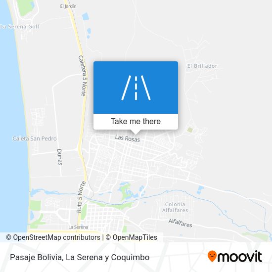 Pasaje Bolivia map
