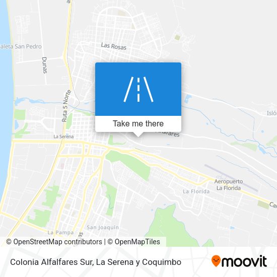 Colonia Alfalfares Sur map