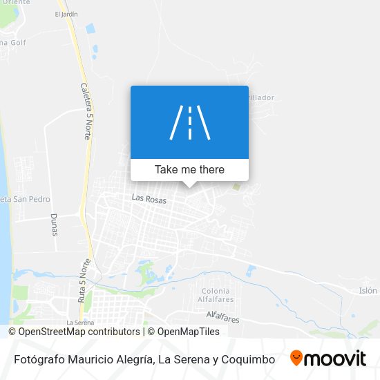 Mapa de Fotógrafo Mauricio Alegría