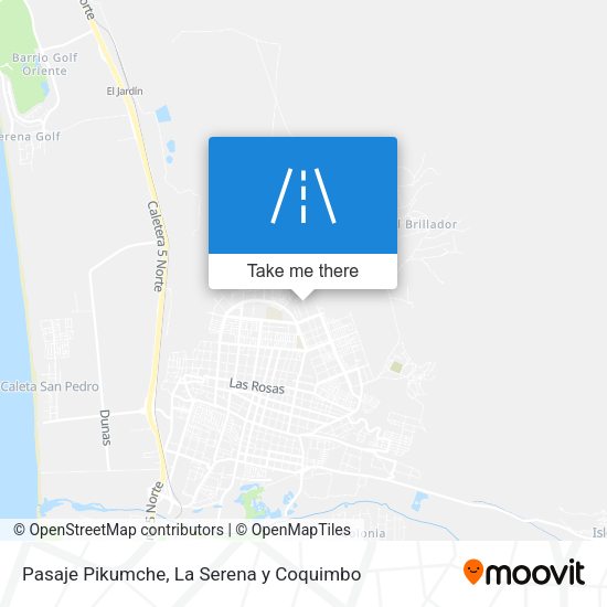 Pasaje Pikumche map