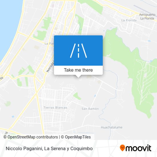 Niccolo Paganini map