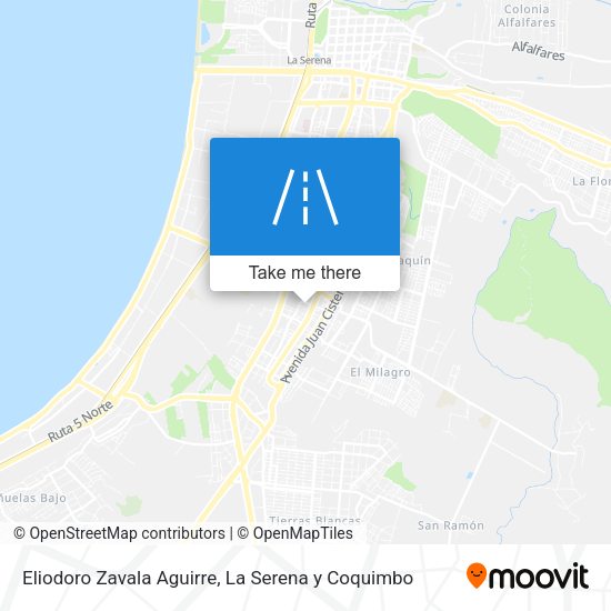 Eliodoro Zavala Aguirre map