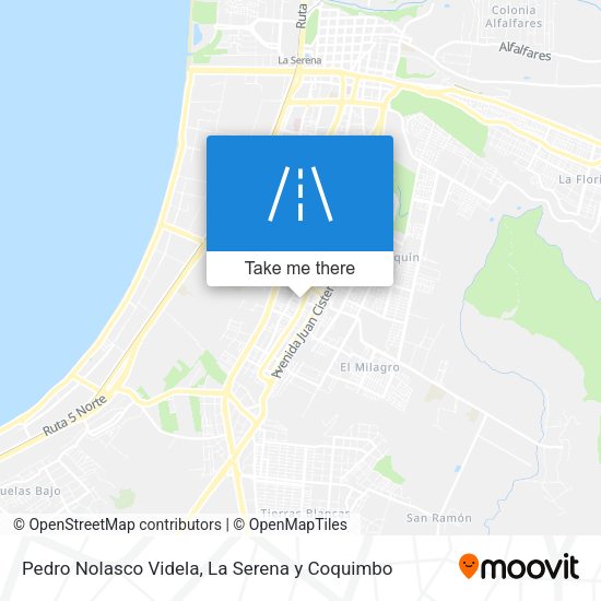Mapa de Pedro Nolasco Videla