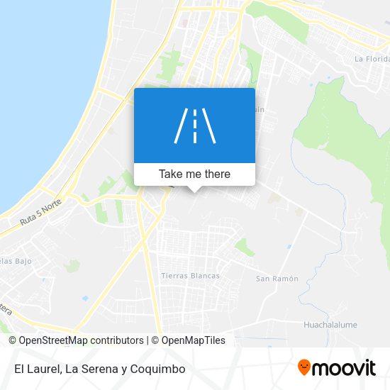 Mapa de El Laurel