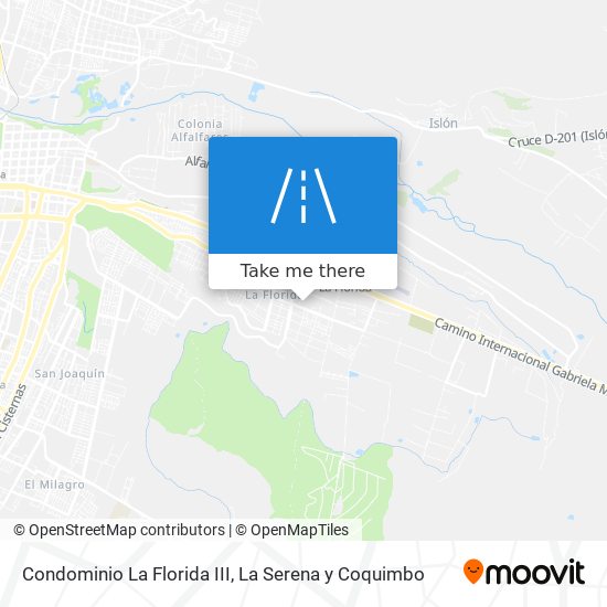 Mapa de Condominio La Florida III