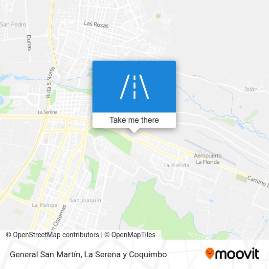 Mapa de General San Martín