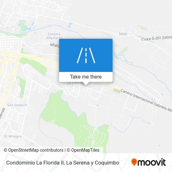 Condominio La Florida II map