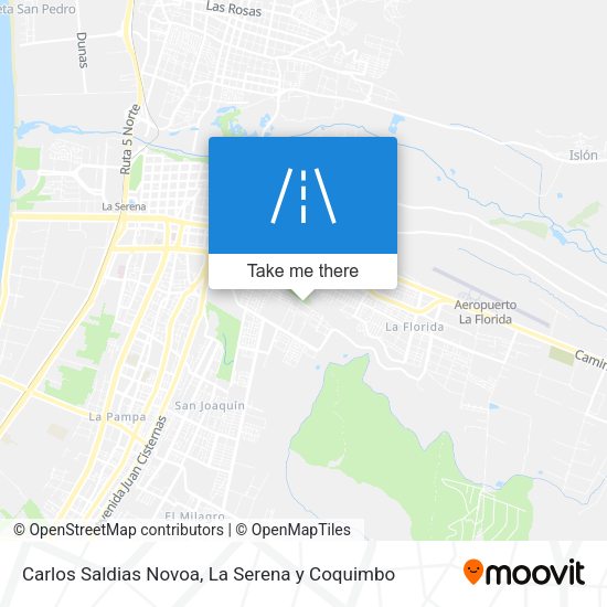 Carlos Saldias Novoa map
