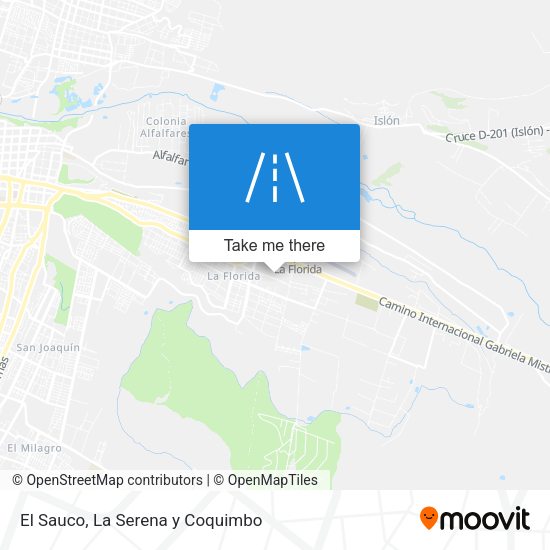 El Sauco map