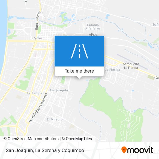 Mapa de San Joaquín