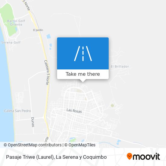 Mapa de Pasaje Triwe (Laurel)