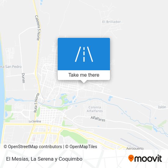 El Mesías map