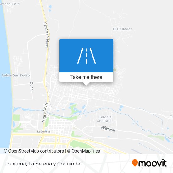 Panamá map
