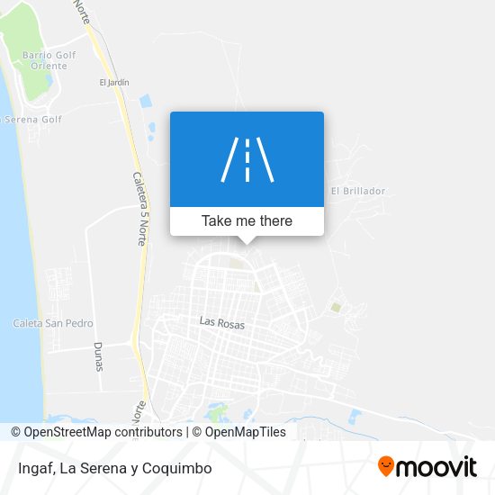 Mapa de Ingaf