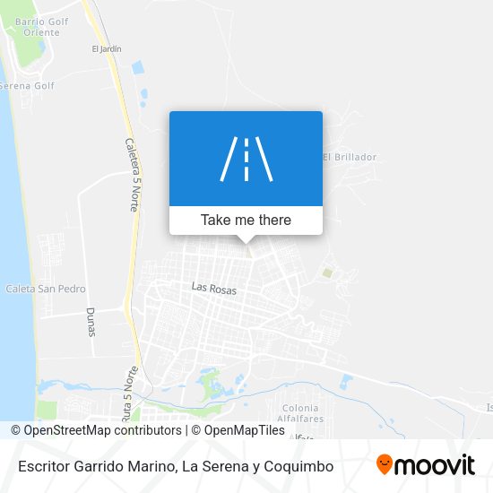 Escritor Garrido Marino map