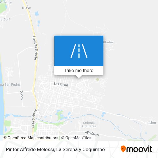 Pintor Alfredo Melossi map
