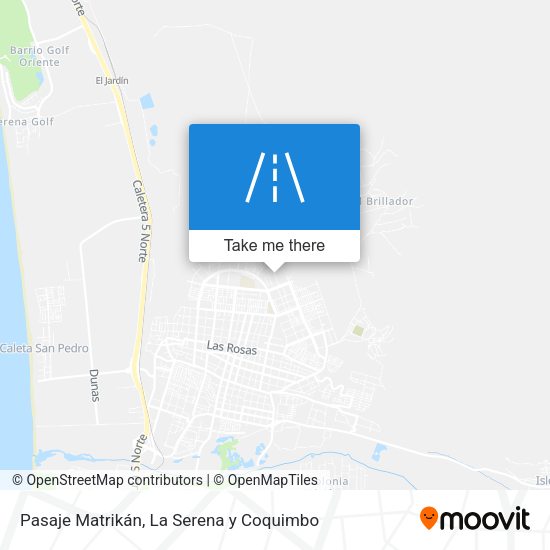 Pasaje Matrikán map