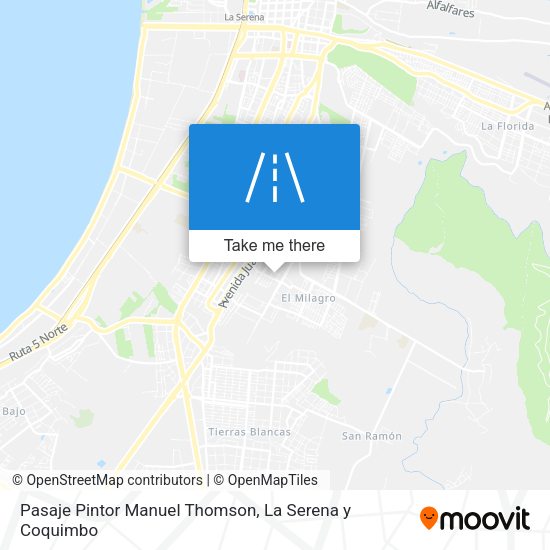 Pasaje Pintor Manuel Thomson map