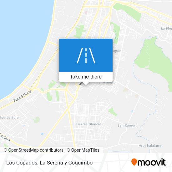 Mapa de Los Copados