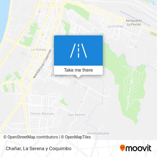 Chañar map