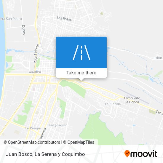 Mapa de Juan Bosco