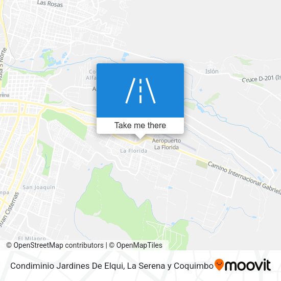 Condiminio Jardines De Elqui map