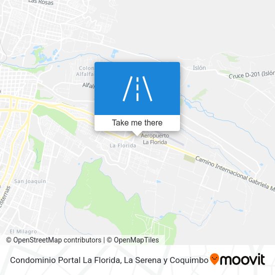 Mapa de Condominio Portal La Florida