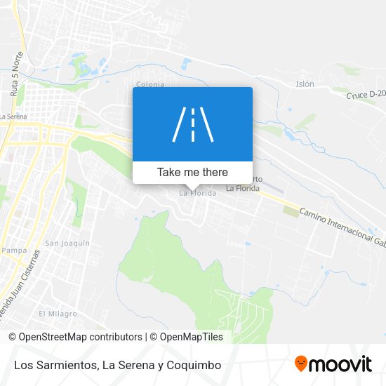 Mapa de Los Sarmientos