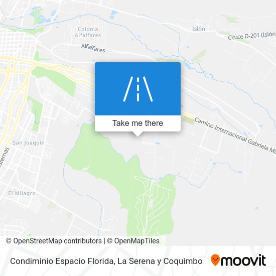 Condiminio Espacio Florida map