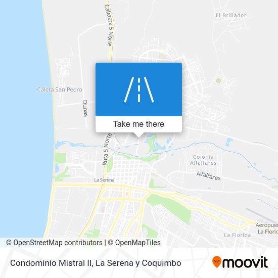 Condominio Mistral II map