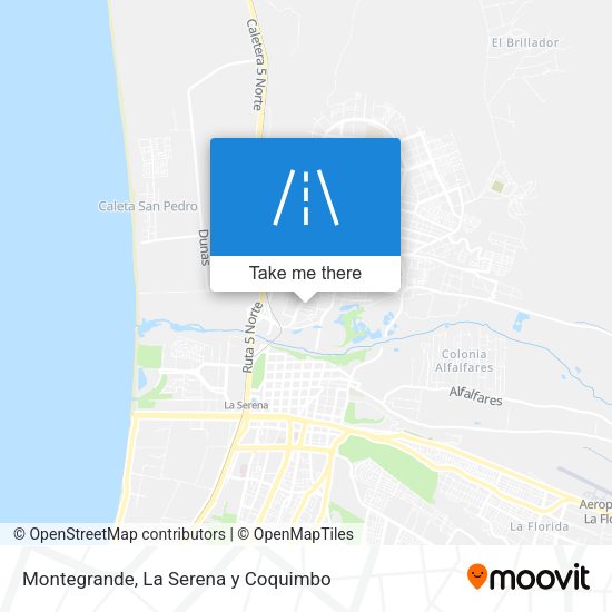 Montegrande map