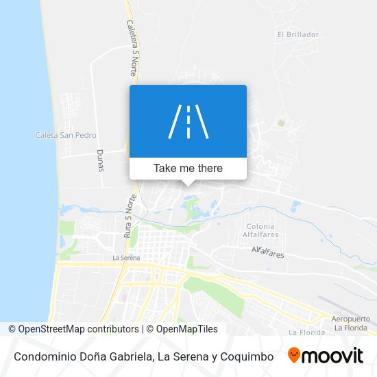 Condominio Doña Gabriela map